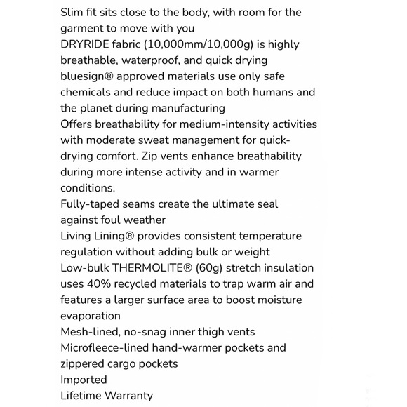 Burton Gloria Insulated Pants - Picture 16 of 16